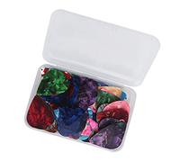 100pcs Chitar Picks Musical Strument Parti Accessori Colorati da 0,71 Mm Picksacustic Guitar PickSecTri Match to Box Guitar