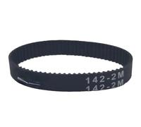 Cinghia di distribuzione in gomma a circuito chiuso HTD 2M, larghezza 4/5/6 mm, cinghia dentata di trasmissione, lunghezza 2M-142 mm, cinghia di distribuzione in gomma for incollatori(6mm)