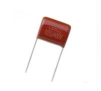 100PCS Condensatore CBB 400V 105 1UF 1000NF Passo 15MM Condensatori a film in polipropilene Componente