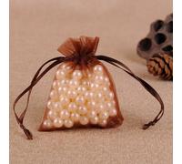 100pcs Coulisse Gioie Borsa Custodia Regalo Tessuto Cordino Contenitore Buste