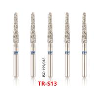 100pcs Dental Diamond Frese FG 1.6mm bur for High/Fast speed handpiece SANDENT