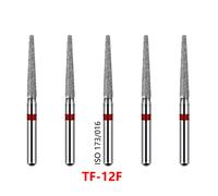 100pcs Dentale Diamond Burs bur For High Speed Handpiece Friction Grip FG1.6mm