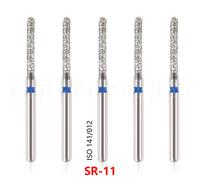 100pcs Dentale Diamond Burs bur For High Speed Handpiece Friction Grip FG1.6mm