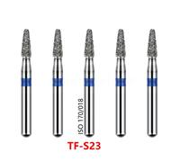 100pcs Dentale Diamond FG Burs Friction Grip For High Speed Handpiece 137 types