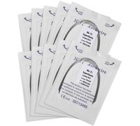 100pcs Dentale Ortodontico Super Elastico Niti Round Arch Wire Ovoid Form 10pack