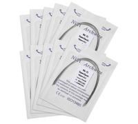 100pcs Dentale Ortodontico Super Elastico Niti Round Arch Wire Ovoid Form 10pack