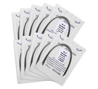 100pcs Dentale Ortodontico Super Elastico Niti Round Arch Wire Ovoid Form 10pack