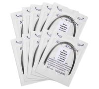 100pcs Dentale Ortodontico Super Elastico Niti Round Arch Wire Ovoid Form 10pack