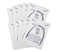 100pcs Dentale Ortodontico Super Elastico Niti Round Arch Wire Ovoid Form 10pack