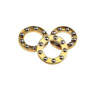 100PCS F4-7 F5-12 Mini aereo assiale ceramica cuscinetto reggispinta a sfere in rame Accessori di protezione(F4-8(7.8X4.2X1.3))