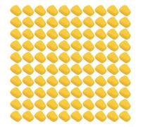 100pcs Fake Corns Soft Bait Floating Carp Lure | Corn flavor scent, floating design, soft texture, 1.1cm length, ideal for carp and crucian