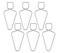 100pcs Figura 8 Gancio a soffitto Durable Squeeze Gancio per ufficio per ufficio