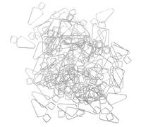 100pcs Figura 8 Gancio a soffitto Durable Squeeze Gancio per ufficio per ufficio