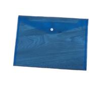 100pcs File Bag Plastic Buckle Color Advertisement Storage A4 Data(Color2)