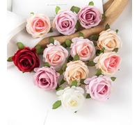 100pcs Fiore Artificiale Finto Rosa Fai da Te - Matrimonio/Birthday/Casa / Hotel