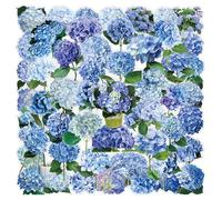 100Pcs Fiore Tema Diario Adesivo Impermeabile PET per Scrapbooking Notebook Cassa Del Telefono Del Computer Portatile Abbellimento Fiore a tema