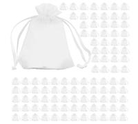 100Pcs Frutta Borse Protettive Borse a Rete Per Alberi Copertura Sacchetto di Maglia Con Coulisse Net Barriera Bag Fly