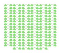 100PCS Greenhouse Clips | Double Head PP Plastic Clamps for Shade Nets / Greenhouse Film | Secure Spring Loaded Design | Gardening Supplies for Hoop Houses & Plant Covers (5mm)