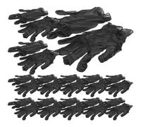 100PCS Guanti da piercing per tatuaggi per esami medici gratuiti in polvere di