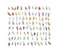 100Pcs/Ho Scala Dipinto Personaggi Seduto 1:87 Modello Treno, Layout Passenger