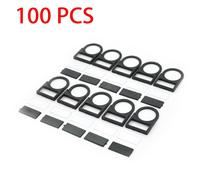 100pcs Interruttore a Pulsante Pannello Etichetta Telaio Montaggio Misura 22mm