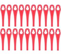 100Pcs Lame di Ricambio Tagliaerba compatibili per Parkside PRTA 20 Li A1 Coltelli di Rricambio Plastica tagliabordi