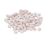 100pcs Lana Feltro di Lucidatura Rotondo Ruota Attrezzo 2 Codolo Per