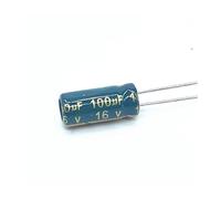 100pcs/lot 100uf16V Low ESR/Impedance high frequency aluminum electrolytic capacitor size 5 * 11 16V 100uf 20% ICXLPMC