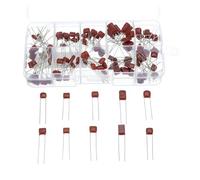 100pcs/lot 10nF~470nF Metallized Polyester Film Capacitors Assortment Kit CBB capacitor set ICXLPMC