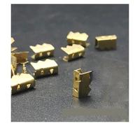 100pcs/lot 451 DJ451 U-shaped Copper Terminal Tab Cold Inserts Connectors Cold Terminal Small Teeth Fascia Terminal,1.5-2.5mm2