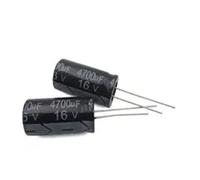 100PCS/LOT Electrolytic capacitors 25V 4700UF Volume: 16 * 25mm BIANMTSW