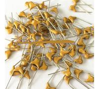 100pcs/lot Multilayer ceramic capacitor 222 50V 2.2nF 222M P=5.08mm AUOQKQUT