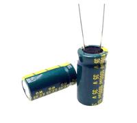 100pcs/lot T36 Low ESR/Impedance high frequency 35v 1000UF aluminum electrolytic capacitor size 10 * 20 1000UF35V 35V1000uf 20% MQXFCZUX