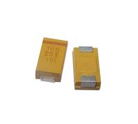 100PCS/Lot Tantalum capacitor Patch Yellow 25V/10UF volume D-type 7343 10UF/25V silk screen 106 EKFBQBGW