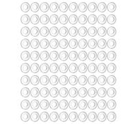 100pcs M3 3 MM Metrico 304 Acciaio Inox Rondella Piatta