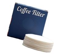 100Pcs Macchina Espresso Ciotola In Polvere Filtro Carta Caffettiera Maniglia Carte di Ricambio Strumento Professionale Rotondo Caffè Filtro Carta