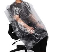 100pcs Mantello da parrucchiere usa e getta, mantello da parrucchiere grembiule taglio di capelli salone di parrucchiere mantello in tessuto per taglio di capelli, tintura, tintura, tintura, stile,