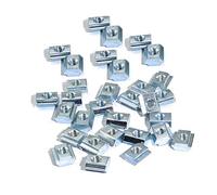 100pcs Martello Blocco Dadi Scorrevoli M5 T 2020 Slot T 6mm