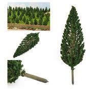 100Pcs Modello Albero 38MM Pino N Scala Treno Ferrovia Orizzontale Struttura