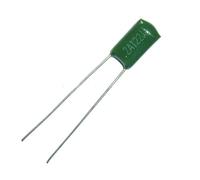 100pcs Mylar Film Capacitor 100V 2A122J 1200pF 1.2nF 2A122 5% Polyester Film capacitor AUOQKQUT