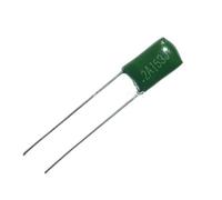 100pcs Mylar Film Capacitor 100V 2A153J 0.015uF 15nF 2A153 5% Polyester Film capacitor MQXFCZUX