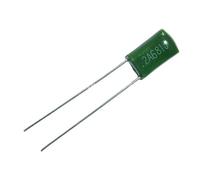 100pcs Mylar Film Capacitor 100V 2A681J 680pF 0.68nF 2A681 5% Polyester Film capacitor ZDVHOMCB