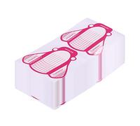 100Pcs Nail Art Forms Gel Extension Tools Curl per Nail Care Styling Polish