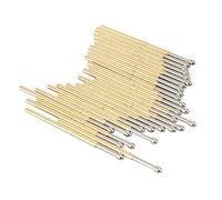 100Pcs P100-E2 Sonda di Prova a Molla Sonda a a Molla 1,5 Mm Diametro della Testa a Forma di Cono Strumenti di Prova con Perno Pogo