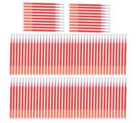 100pcs Penne cancellabili a Caldo Ricarica Penne per marcatura di Stoffa Penne cancellabili per marcatura di Stoffa Penna a Scomparsa Automatica Quilting Sartoria(Rosso)