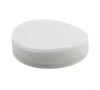 100pcs per espresso Filter Papers 58mm Raw Wood Pulp 100pcs per(53MM) | 100pcs pack, 58mm size, raw wood pulp, improves extraction efficiency, reduces channel effect