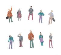100PCS per mini figure 1:50 1:75 1:100 ABS Sand Table 100PCS (1:75)