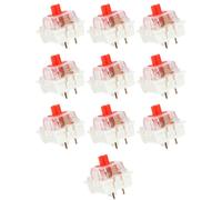 100Pcs Plastic for Red 3 Pin MX RGB Mechanical Keyboard Replacement