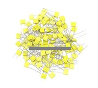 100pcs Polypropylene Film Correction Capacitor 100V 102 222 472 103 473 104 474 1nF 10nF 0.1UF 0.22UF 0.47UF CZAOINCU(330NF(334))