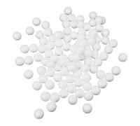 100pcs Polystyrene Foam Balls 2cm White Craft(2.5cm) | 100pcs white spheres, 2cm diameter, lightweight per ps material, ideal for school crafts, floral arrangements